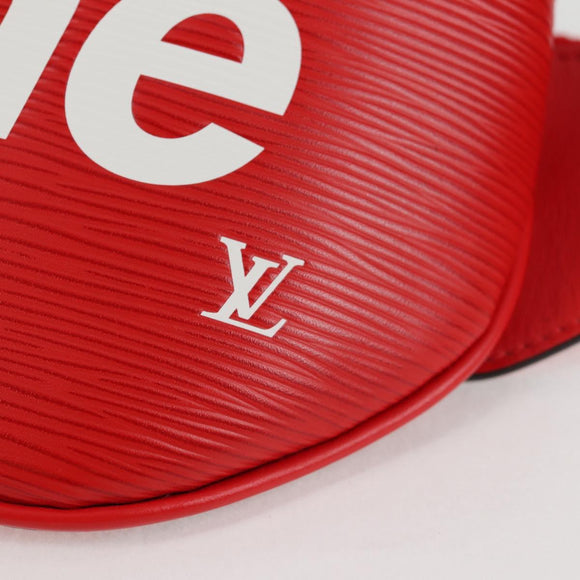 LOUIS VUITTON Epi LV × Supreme Bum BagPM Body Bag Red M53418 LV Auth yk18136SM