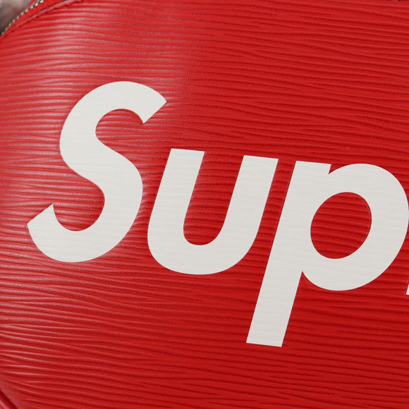 LOUIS VUITTON Epi LV × Supreme Bum BagPM Body Bag Red M53418 LV Auth yk18136SM
