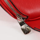 LOUIS VUITTON Epi LV × Supreme Bum BagPM Body Bag Red M53418 LV Auth yk18136A-21