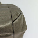 LOEWE Anagram Tote Bag Leather Gold Tone Auth yk18146-16