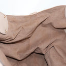 LOUIS VUITTON Monogram Punching Mahina XL Tote Bag Beige M93978 LV Auth yk18150A-20