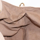 LOUIS VUITTON Monogram Punching Mahina XL Tote Bag Beige M93978 LV Auth yk18150A-21