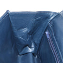 CHANEL Matelasse Hand Bag Lamb Skin Navy Gold CC Auth yk18152-20