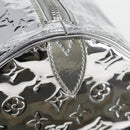 LOUIS VUITTON Monogram Miroir Keepall 55 Bag Silver Argent M95275 Auth yk18156SM-20