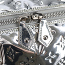 LOUIS VUITTON Monogram Miroir Keepall 55 Bag Silver Argent M95275 Auth yk18156SM-24