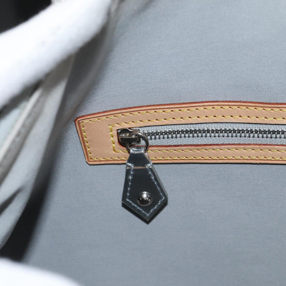 LOUIS VUITTON Monogram Miroir Keepall 55 Bag Silver Argent M95275 Auth yk18156SM