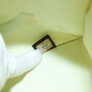 CHANEL COCO Mark Hand Bag Nylon Yellow Gold CC Auth yk18157-10