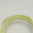 CHANEL COCO Mark Hand Bag Nylon Yellow Gold CC Auth yk18157-14