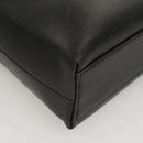 Salvatore Ferragamo Gancini Shoulder Bag Leather Black Gold Auth yk18162-14