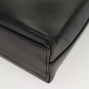 Salvatore Ferragamo Gancini Shoulder Bag Leather Black Gold Auth yk18162-16