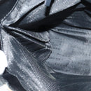 BURBERRY Nova Check Hand Bag PVC Beige Silver Auth yk18185-18