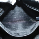 BURBERRY Nova Check Hand Bag PVC Beige Silver Auth yk18185-12