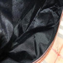 Burberrys Nova Check Boston Bag Canvas Beige Gold Auth yk18195-21