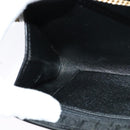 Christian Dior Trotter Canvas Chain Shoulder Bag Black Gold Auth yk18198-20