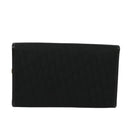 Christian Dior Trotter Canvas Chain Shoulder Bag Black Gold Auth yk18198-2