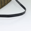 Christian Dior Trotter Canvas Shoulder Bag Navy Gold Auth yk18204-7