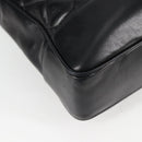 CHANEL Matelasse Chain Shoulder Bag Lamb Skin Black Gold CC Auth yk18208-11