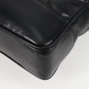 CHANEL Matelasse Chain Shoulder Bag Lamb Skin Black Gold CC Auth yk18208-14