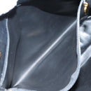 CHANEL Matelasse Chain Shoulder Bag Lamb Skin Black Gold CC Auth yk18208-21