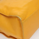 CHANEL COCO Mark Chain Shoulder Bag Lamb Skin Yellow Gold CC Auth yk18209V-10