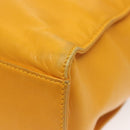 CHANEL COCO Mark Chain Shoulder Bag Lamb Skin Yellow Gold CC Auth yk18209V-13