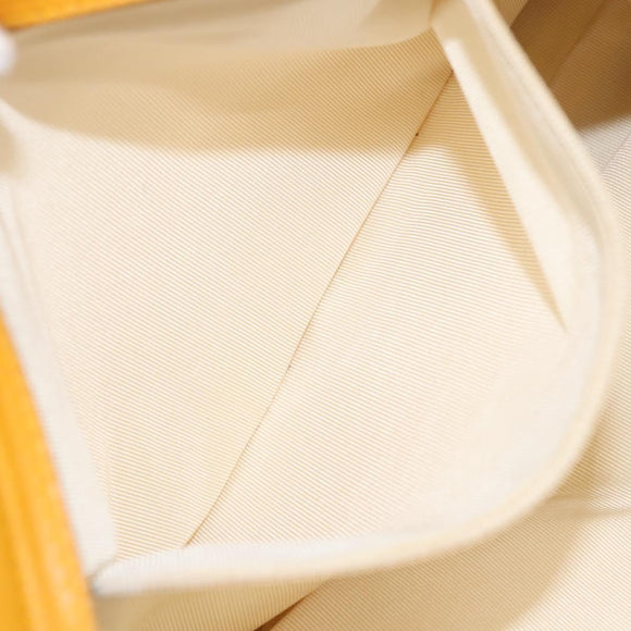 CHANEL COCO Mark Chain Shoulder Bag Lamb Skin Yellow Gold CC Auth yk18209V