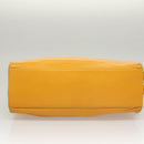 CHANEL COCO Mark Chain Shoulder Bag Lamb Skin Yellow Gold CC Auth yk18209V-9