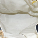 CHANEL Chain Shoulder Bag Canvas Navy Gold CC Auth yk18211-11