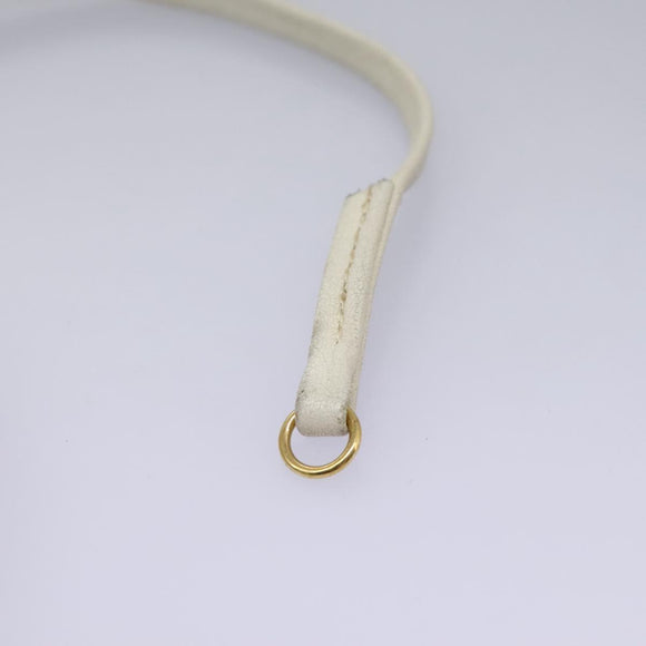 CHANEL Chain Shoulder Bag Canvas Navy Gold CC Auth yk18211