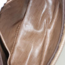 FENDI Zucchino Canvas Clutch Bag Vintage Beige Auth yk18219-11