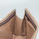 FENDI Zucchino Canvas Clutch Bag Vintage Beige Auth yk18219-17