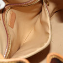 ETRO Paisley Shoulder Bag PVC Brown Gold Auth yk18229-19