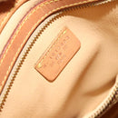 ETRO Paisley Shoulder Bag PVC Brown Gold Auth yk18229-20