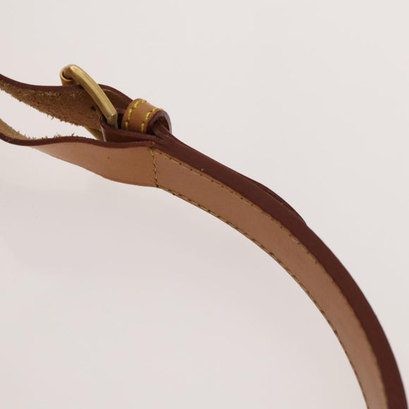 ETRO Paisley Shoulder Bag PVC Brown Gold Auth yk18229