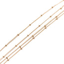 Christian Dior Heart Necklace metal Gold Auth yk18230-16