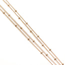 Christian Dior Heart Necklace metal Gold Auth yk18230-6