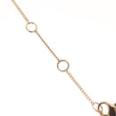 Christian Dior Heart Necklace metal Gold Auth yk18230-9
