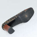 FENDI Zucca Canvas Pumps 36 Pumps Brown Black gold Auth yk18254-6