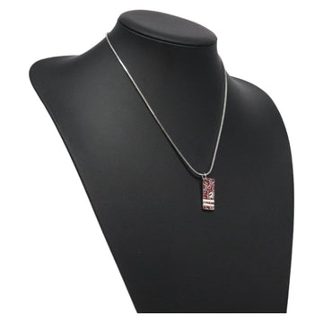 Christian Dior Necklace metal Red Auth yk18260