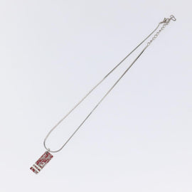 Christian Dior Necklace metal Red Auth yk18260 - 0