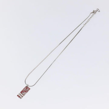 Christian Dior Necklace metal Red Auth yk18260 - 0