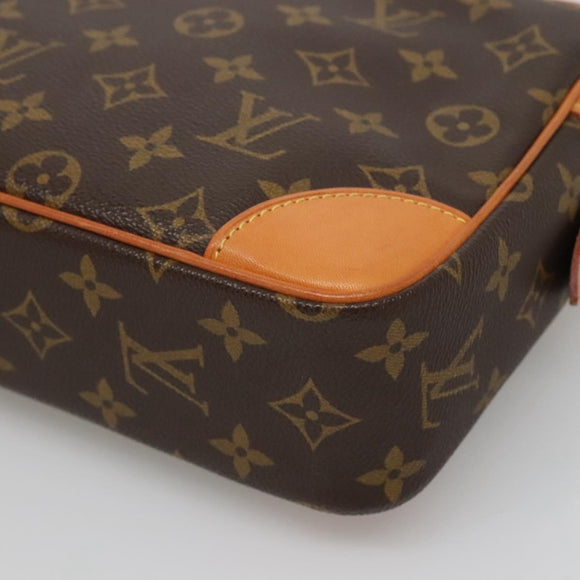 LOUIS VUITTON Monogram Compiegne 28 Clutch Bag M51845 LV Auth yk18269