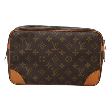 LOUIS VUITTON Monogram Compiegne 28 Clutch Bag M51845 LV Auth yk18269 - 0