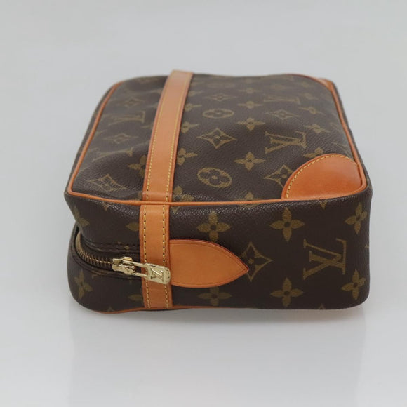 LOUIS VUITTON Monogram Compiegne 28 Clutch Bag M51845 LV Auth yk18269