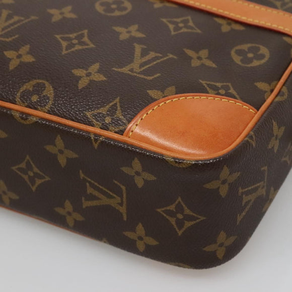 LOUIS VUITTON Monogram Compiegne 28 Clutch Bag M51845 LV Auth yk18269