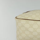 GUCCI GG Supreme Shoulder Bag PVC White Gold 189898 Auth yk18307-14