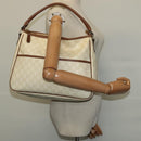 GUCCI GG Supreme Shoulder Bag PVC White Gold 189898 Auth yk18307-22