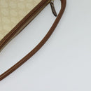 GUCCI GG Supreme Shoulder Bag PVC White Gold 189898 Auth yk18307-7