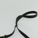 LOEWE anagram Shoulder Bag PVC Gray Gold Auth yk18308-14