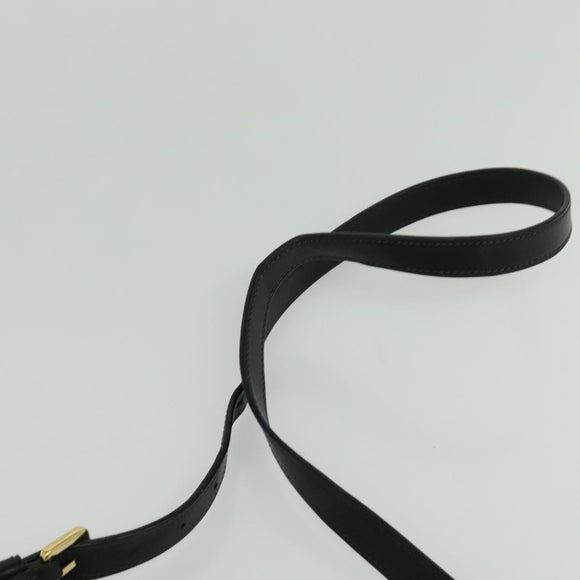 LOEWE anagram Shoulder Bag PVC Gray Gold Auth yk18308